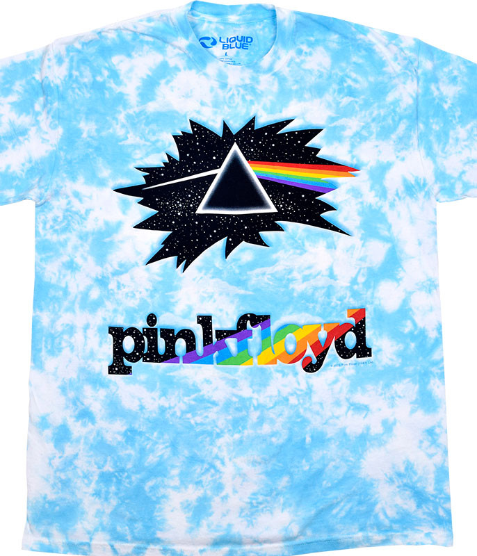 Pink Floyd Vintage 1994 Dark Side Of The Moon Tie-Dye T