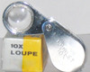 10X Loupe ,12mm , Chrome , Doublet , Teardrop , Selsi 415 , 10X-415