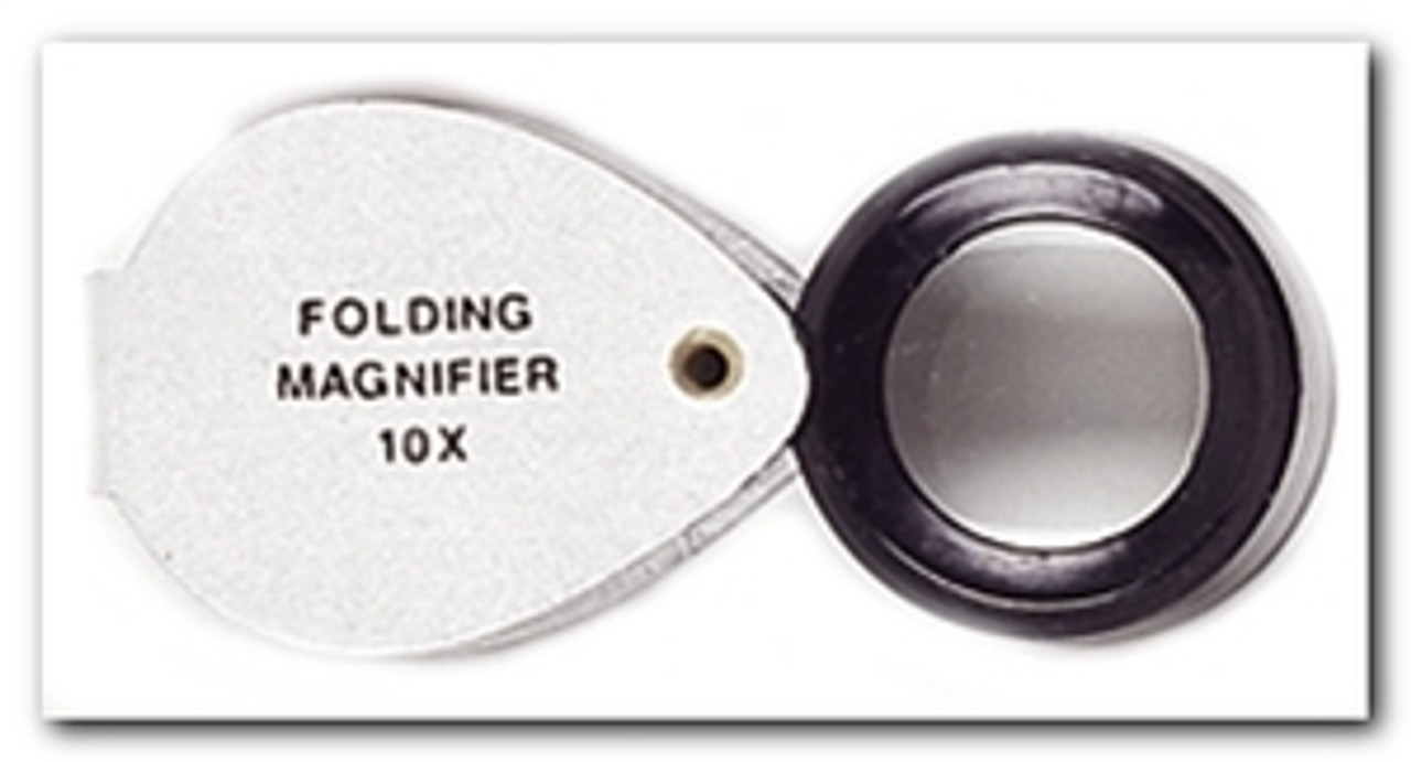 Jewelers Loupe 10X Doublet Chrome Loupes