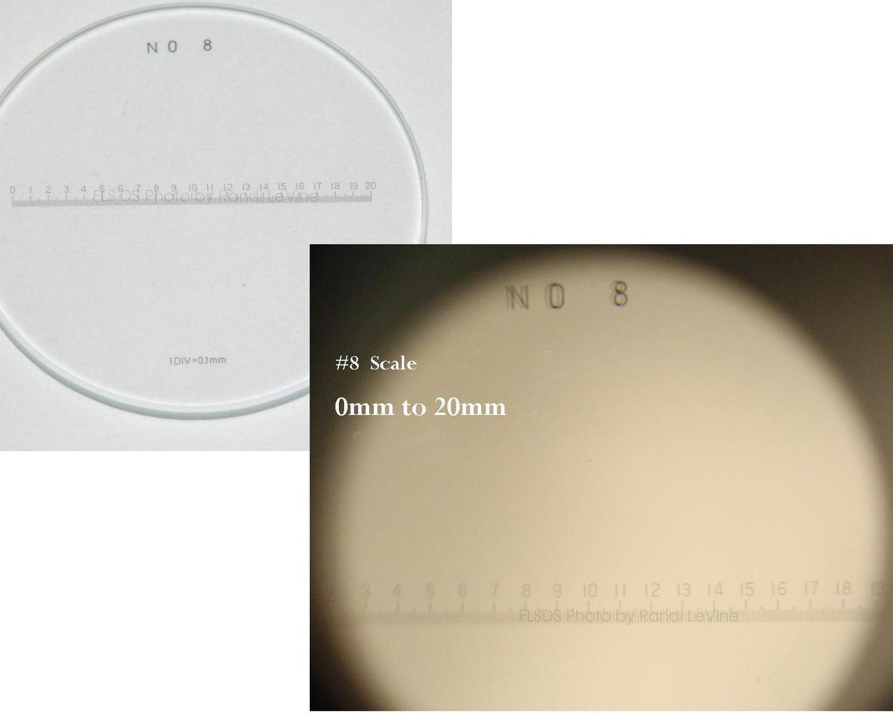 Peak #8 Scale Reticle, 2015 pk-2015-8