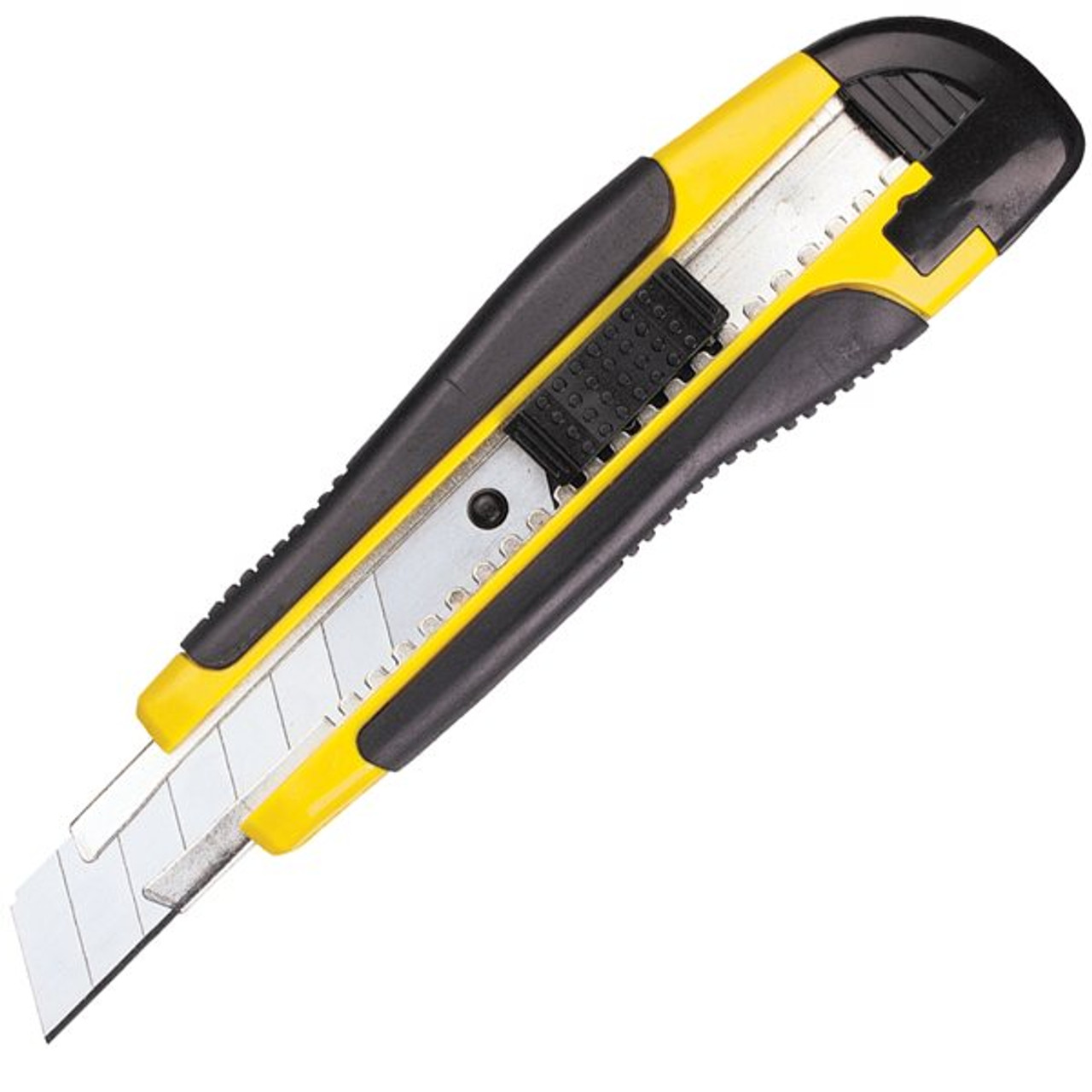 IVY 8pt Power Pro Grip Break Away Utility Knife w 3 Blades (IVY11061)