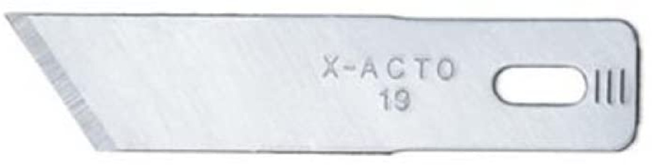 X-ACTO #19 Precision Angled Chiseling Hobby Blades X219 (os-X219)