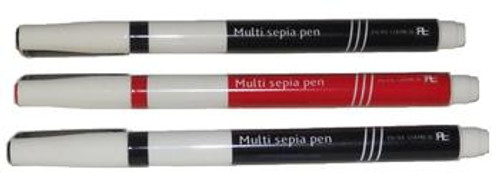 Kimoto Pake , Retouching Pens , 0.1mm , SFR-SFB , Multi Sepia, film opaquers