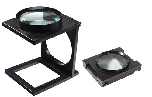 Large Foldable Linen Tester Stand Magnifier , so-MA1102
