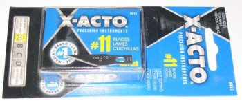 X-acto XZ611 Gold 11 blade Sharpest Grade 100 per box - FLS Discount  Supplies