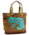 Canvas Tote Bag with Leopard design