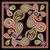 Silk Twill Scarf in Kashmir Black