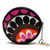Earbuds and USB Charger Carrying Case in Capri 