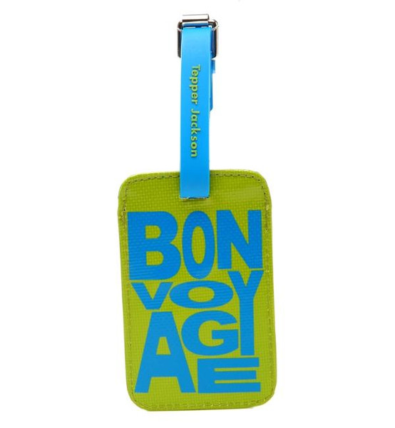Bon Voyage Luggage Tag