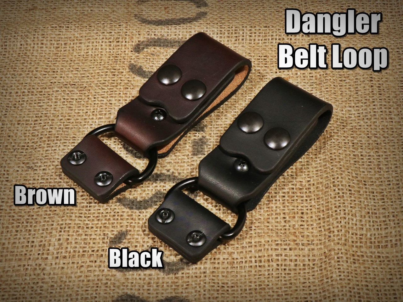 3PCS QingGear Belt Loops Belt Clip For DIY Knife Kydex Sheath