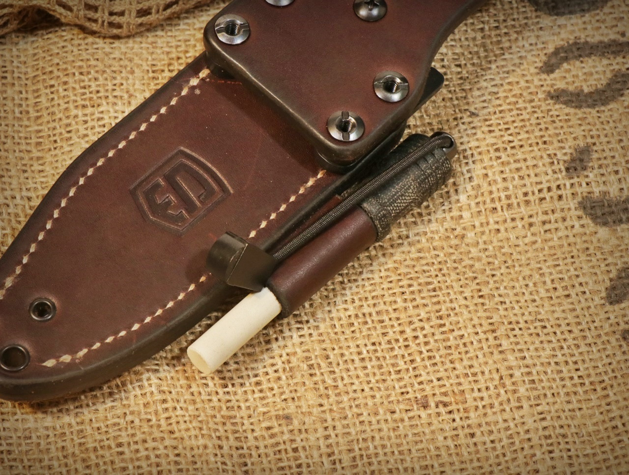 Micarta Leather Strop - Sagewood Gear