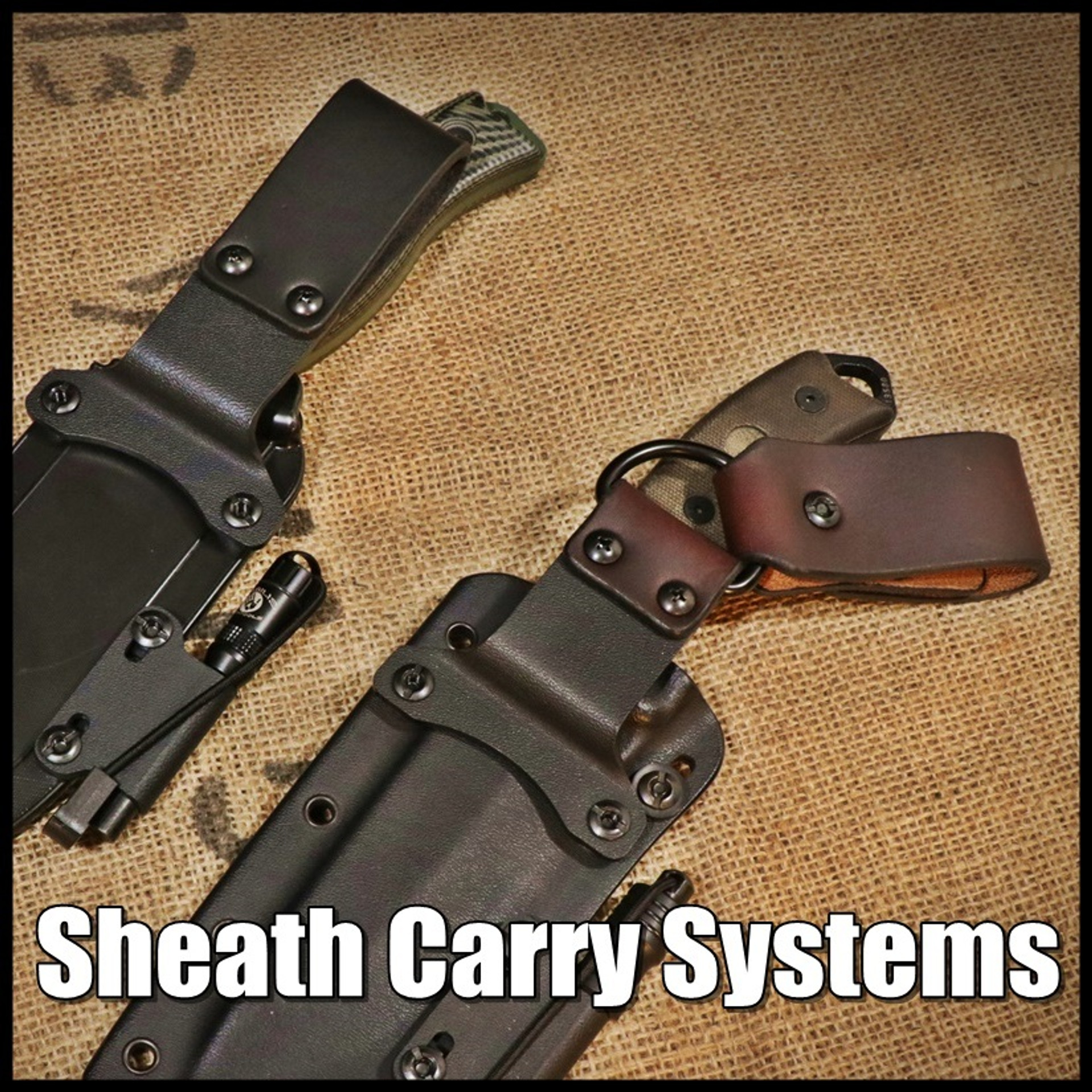 Kydex Sheath AddOns Page 1 Sagewood Gear
