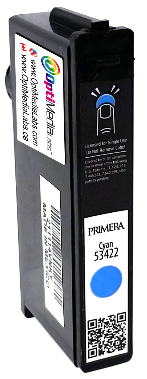 Primera LX900 Dye Cyan Ink Cartridge, High-Yield - 53422