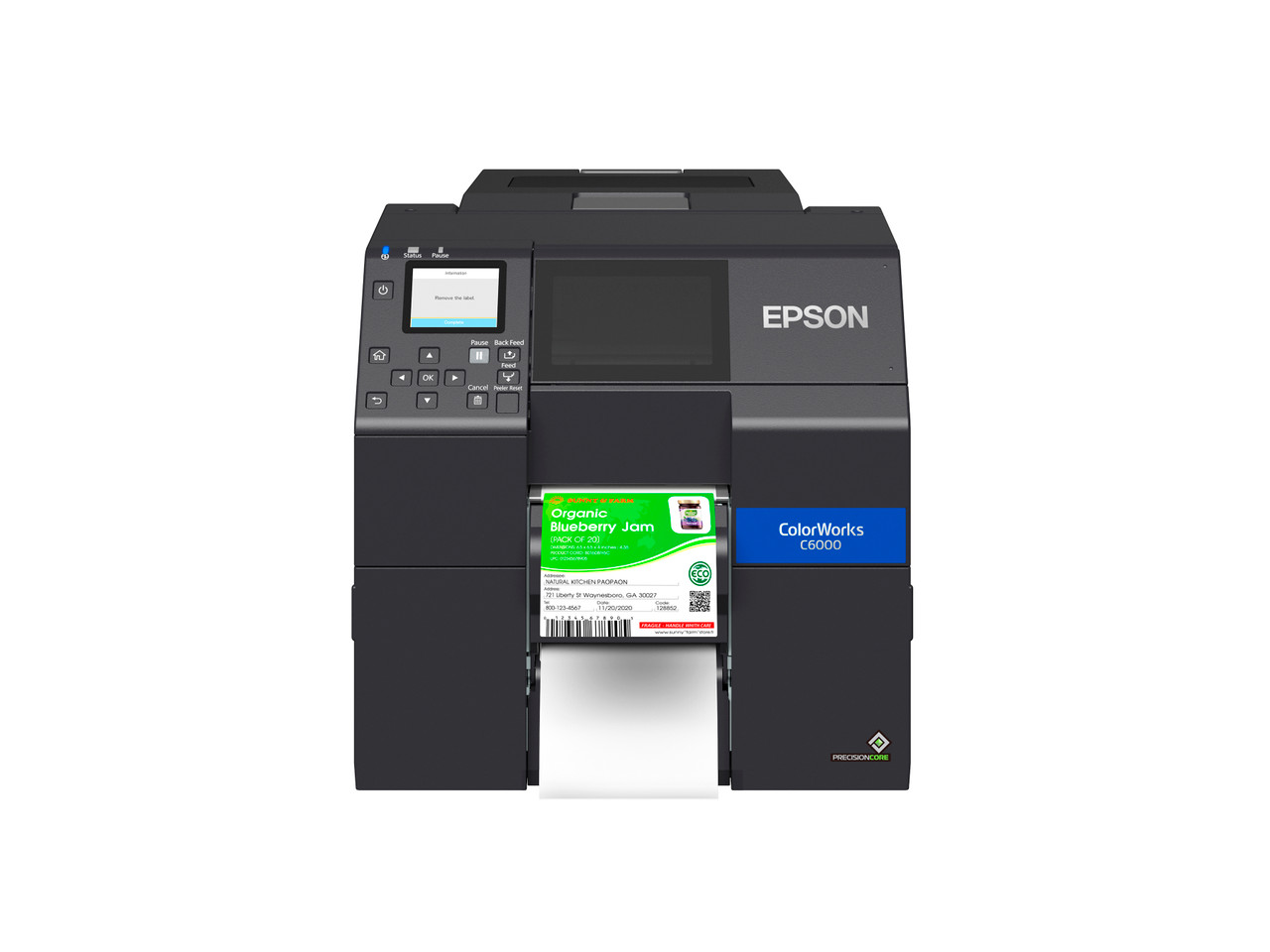 Epson ColorWorks C6000P 4 inch color label printer - Peeler