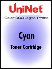 iColor 900 Digital Press Cyan toner cartridge