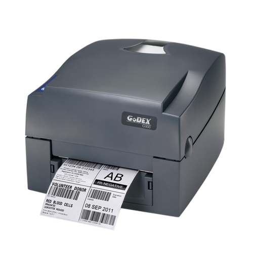 Godex G500 4" Thermal Transfer Barcode Label Machine, 203 dpi, 4 ips