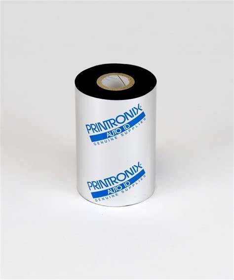 Printronix  8.66" x 2051ft (220mm x 625m) TDW101 Black Wax Ribbon with Ink OUT | 12/Ctn