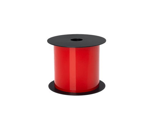 Brother BMSLT404SGRF | 4" x 75ft Red Continuous High Performance Reflective Vinyl Thermal Transfer Label Tape 1' Core