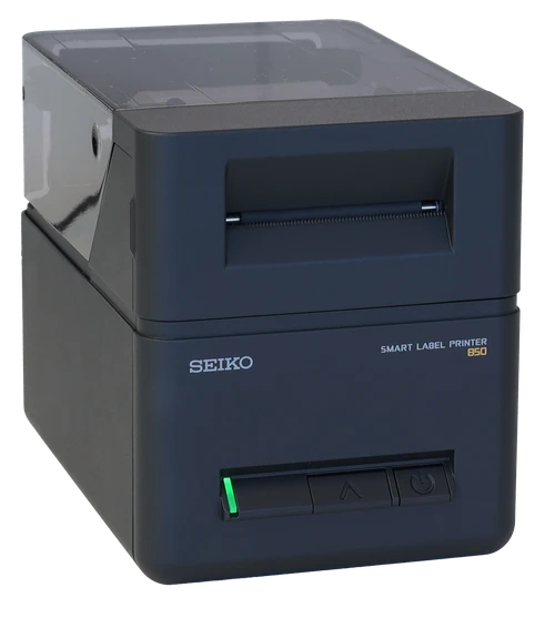 Seiko SLP850 2-inch-300 DPI Barcode Label Printer with USB/Bluetooth | SLP850-BK0C11-03 | For Die-Cut and Liner-Less Labels