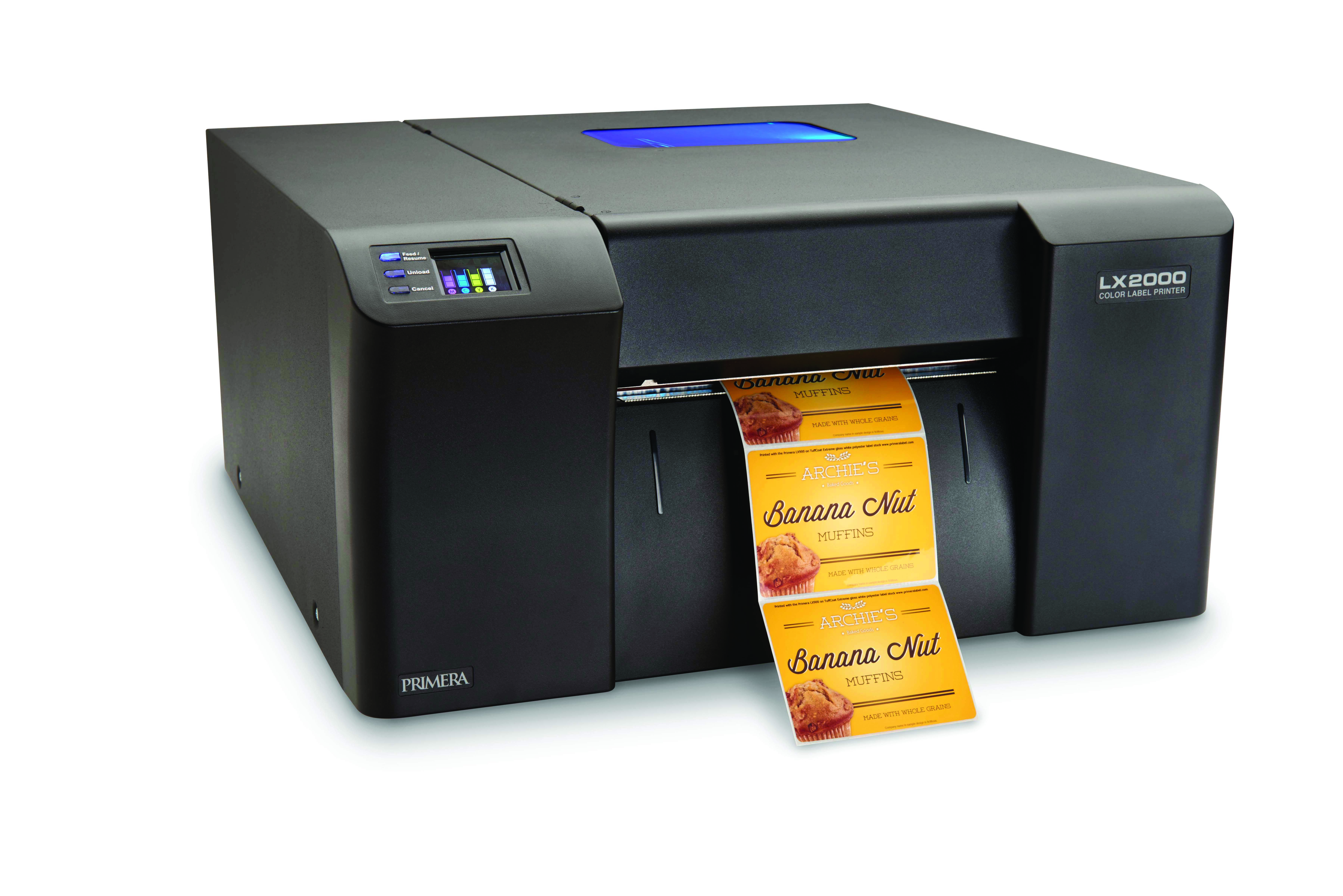 4 Recharges D'Encre Compatible Primera LX200, LX400, LX800 & LX810 - CYMK 4000ml