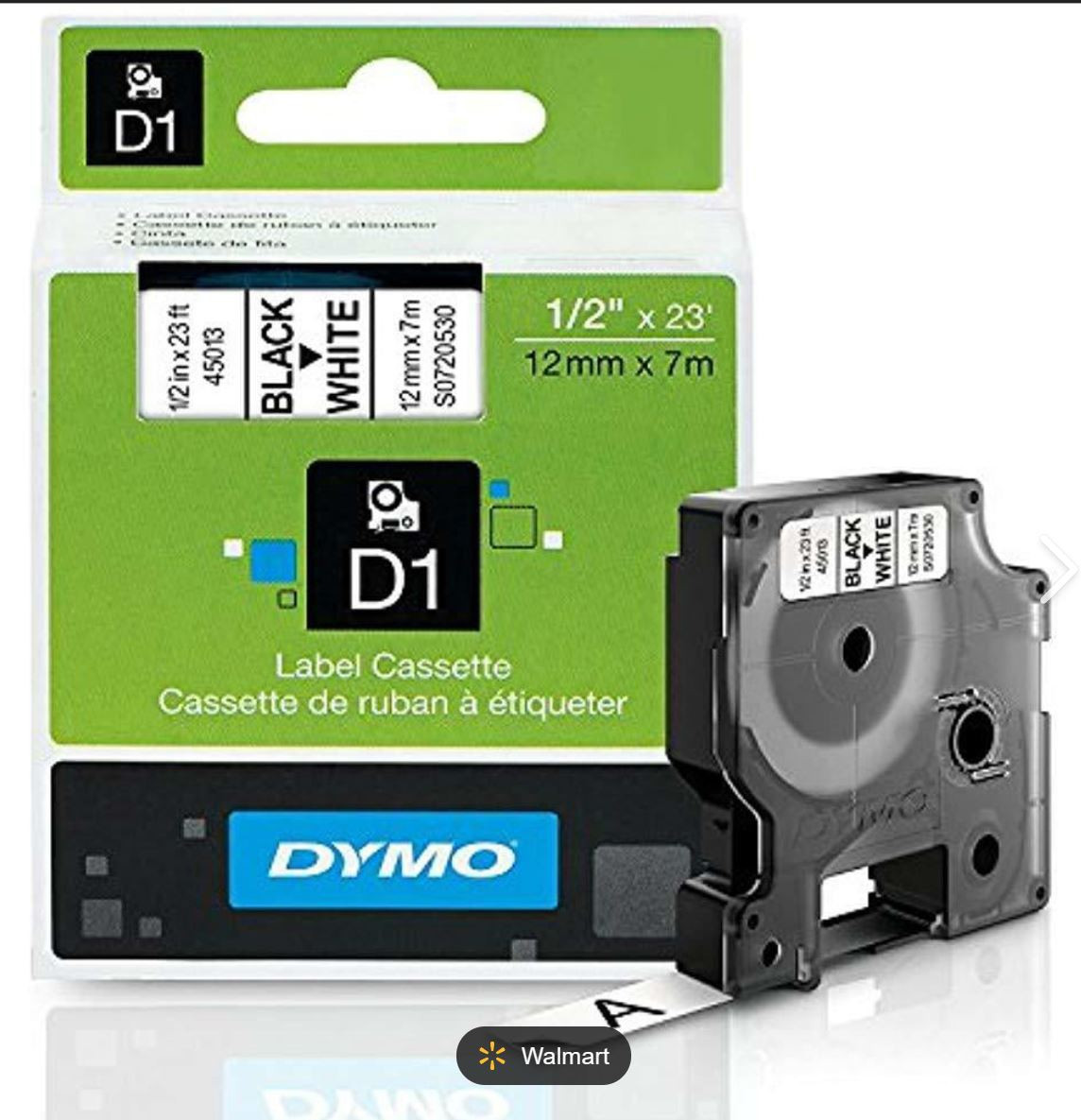 Nastro Per Etichette Dymo Compatibile Cartuccia Dymo D1 Da 12 Mm - Foto 4