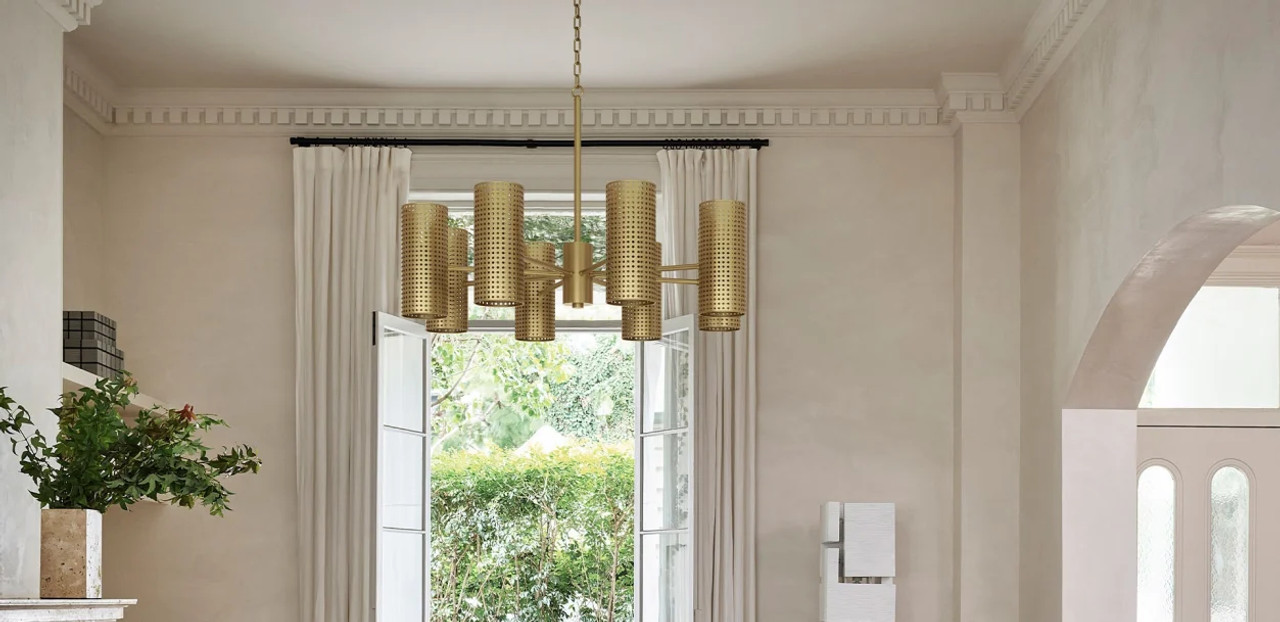 Oliver Pendant - Brass