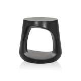 Bora Concrete Stool - Black