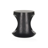 Bora Concrete Stool - Black