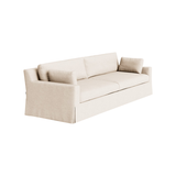 Huxley Track Arm Sofa - 4 Seat/Linen Natural