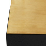 Bleeker Coffee Table - Brass