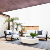 Monaco Round Concrete Coffee Table