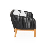 Miller Outdoor Sofa - 1 Seat/Charcoal