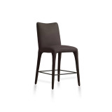 The Cara Leather Counter Stool