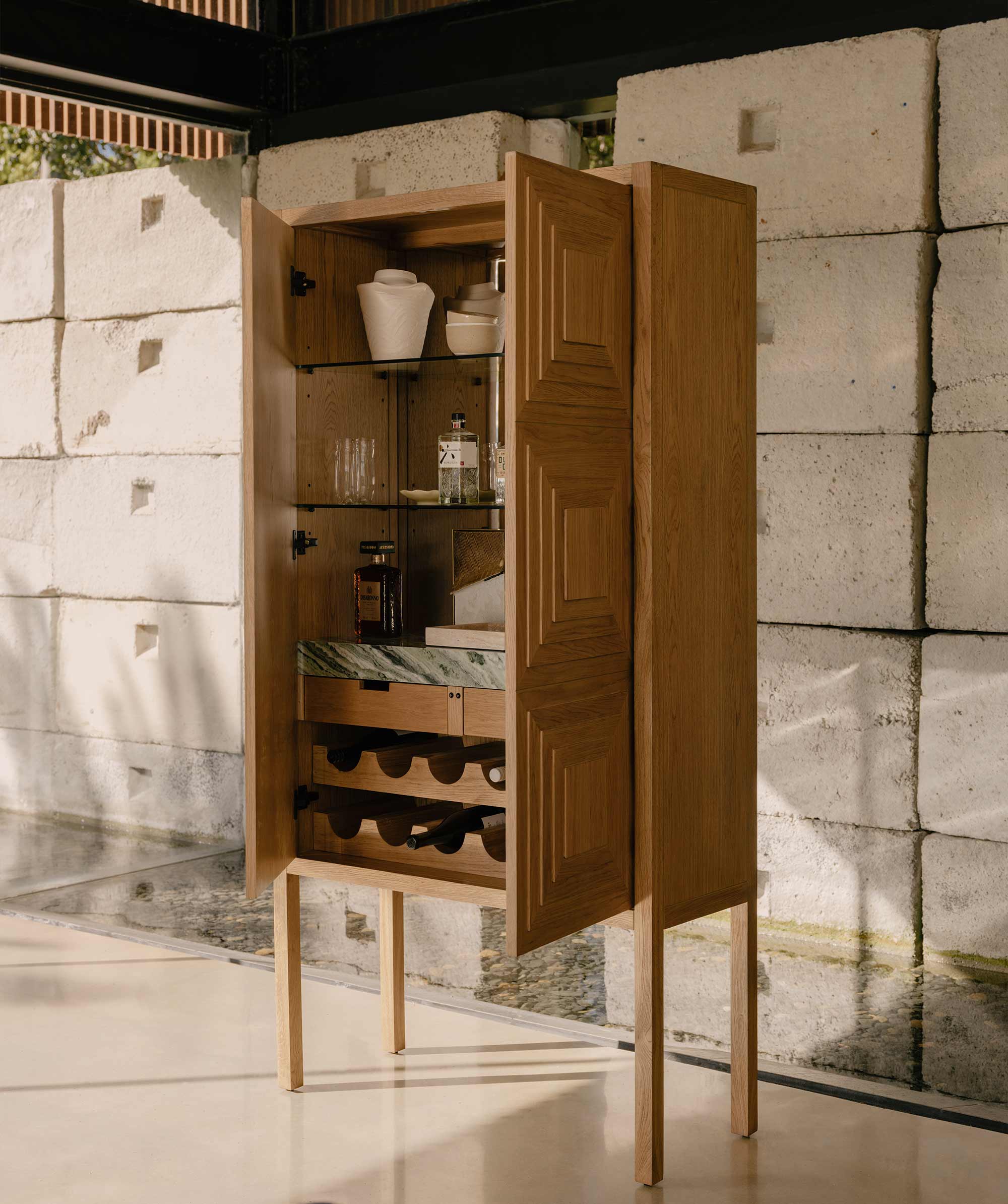 Aztek Bar Cabinet