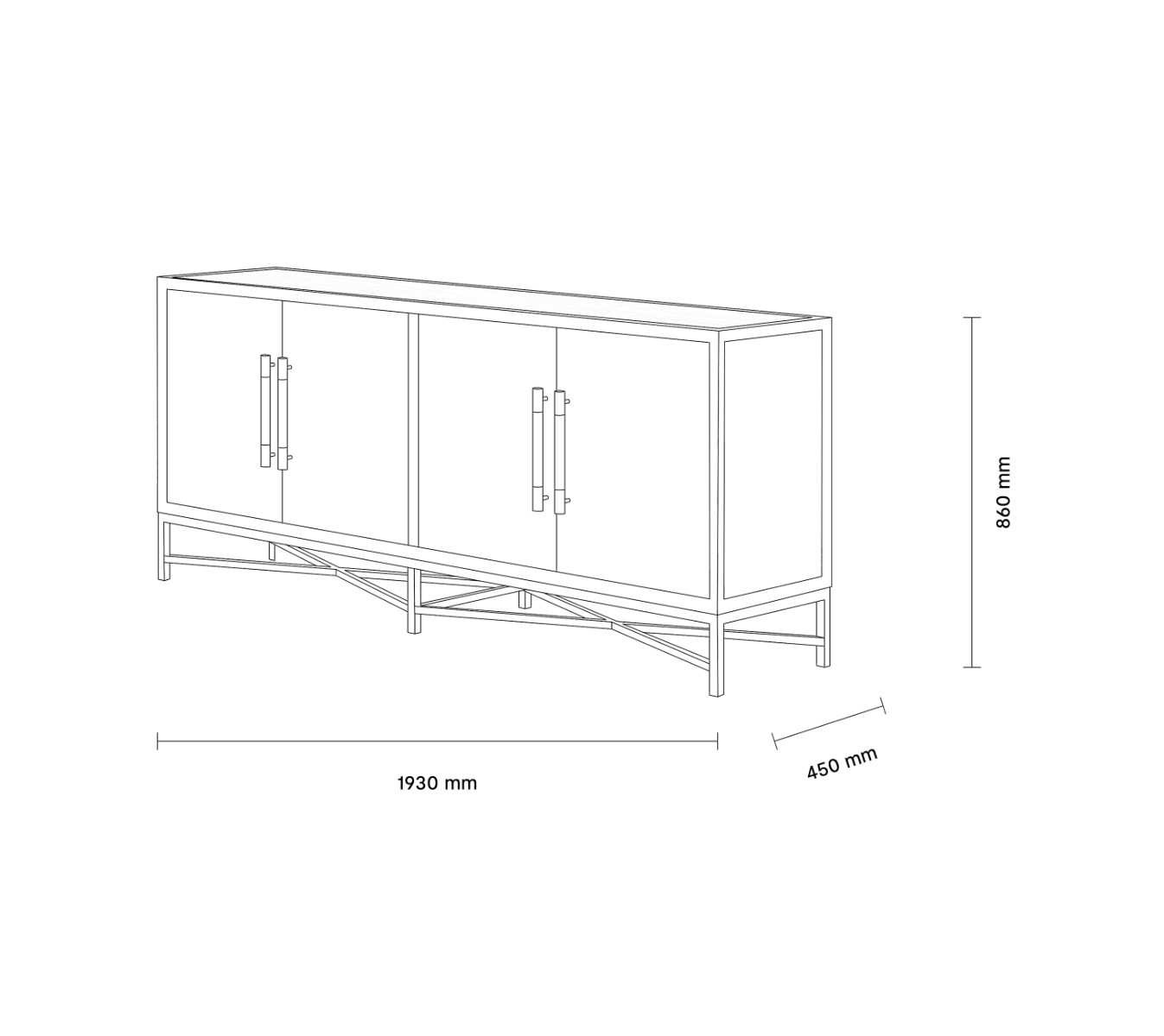 Barolo Sideboard