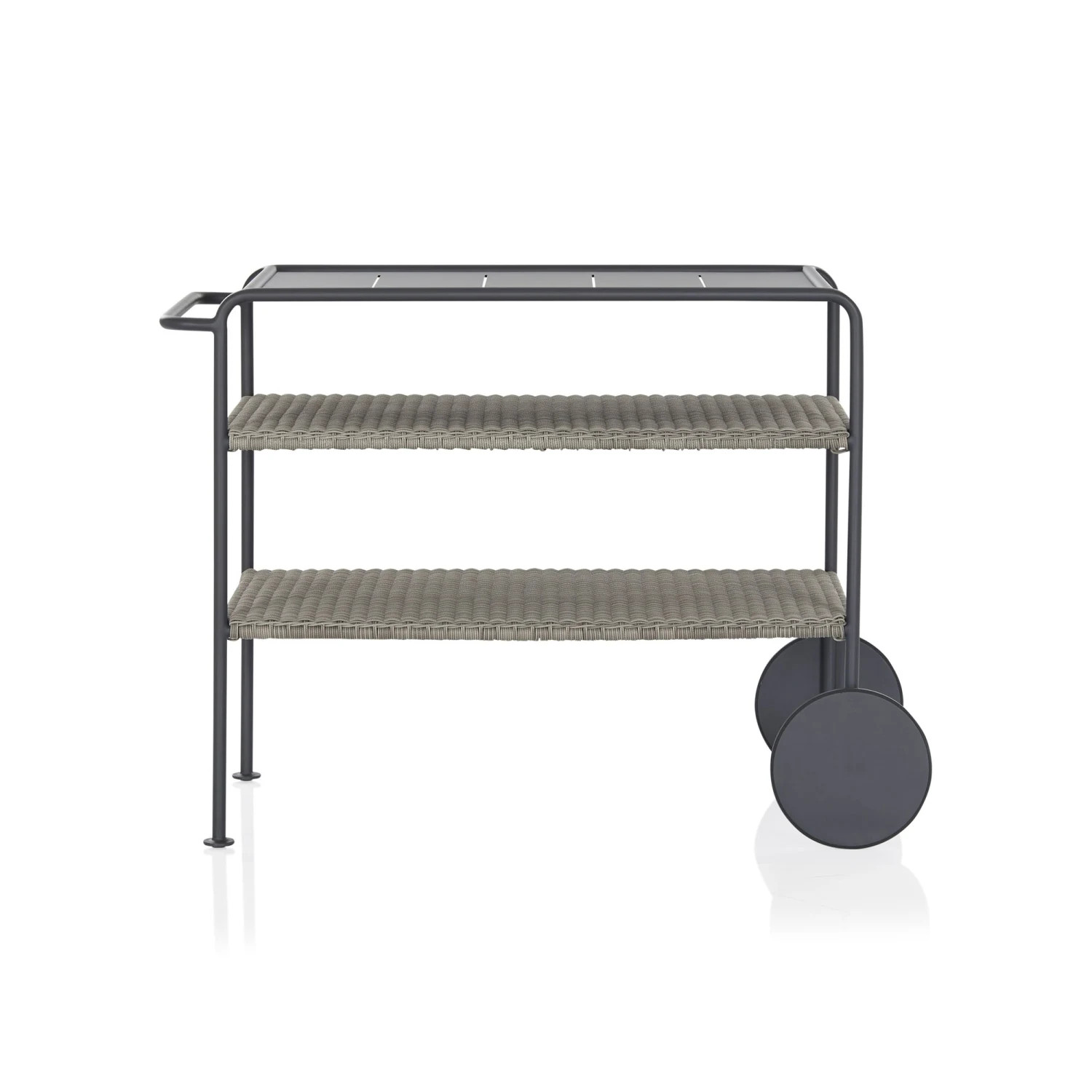 Malmo Outdoor Bar Trolley - Charcoal