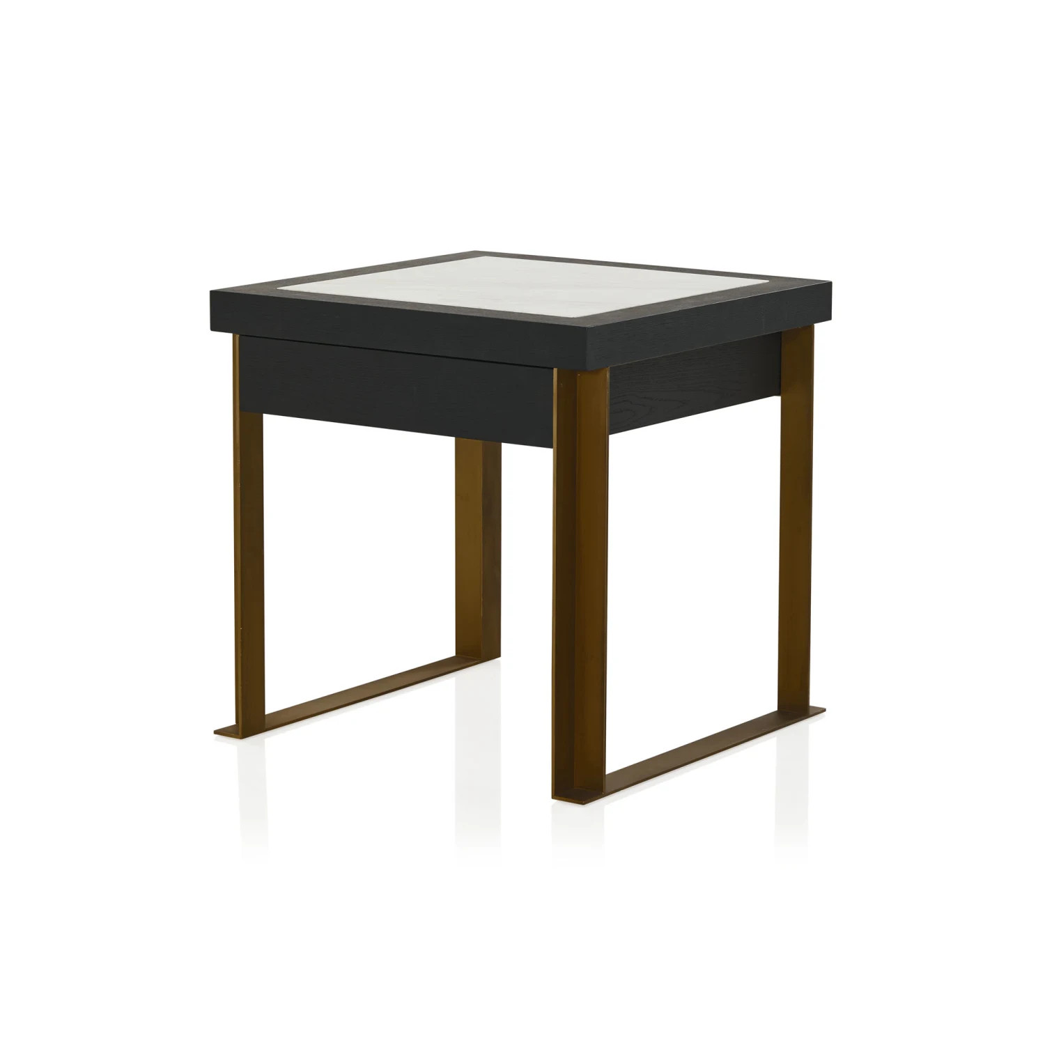 Roosevelt Bedside Table White Coco Republic