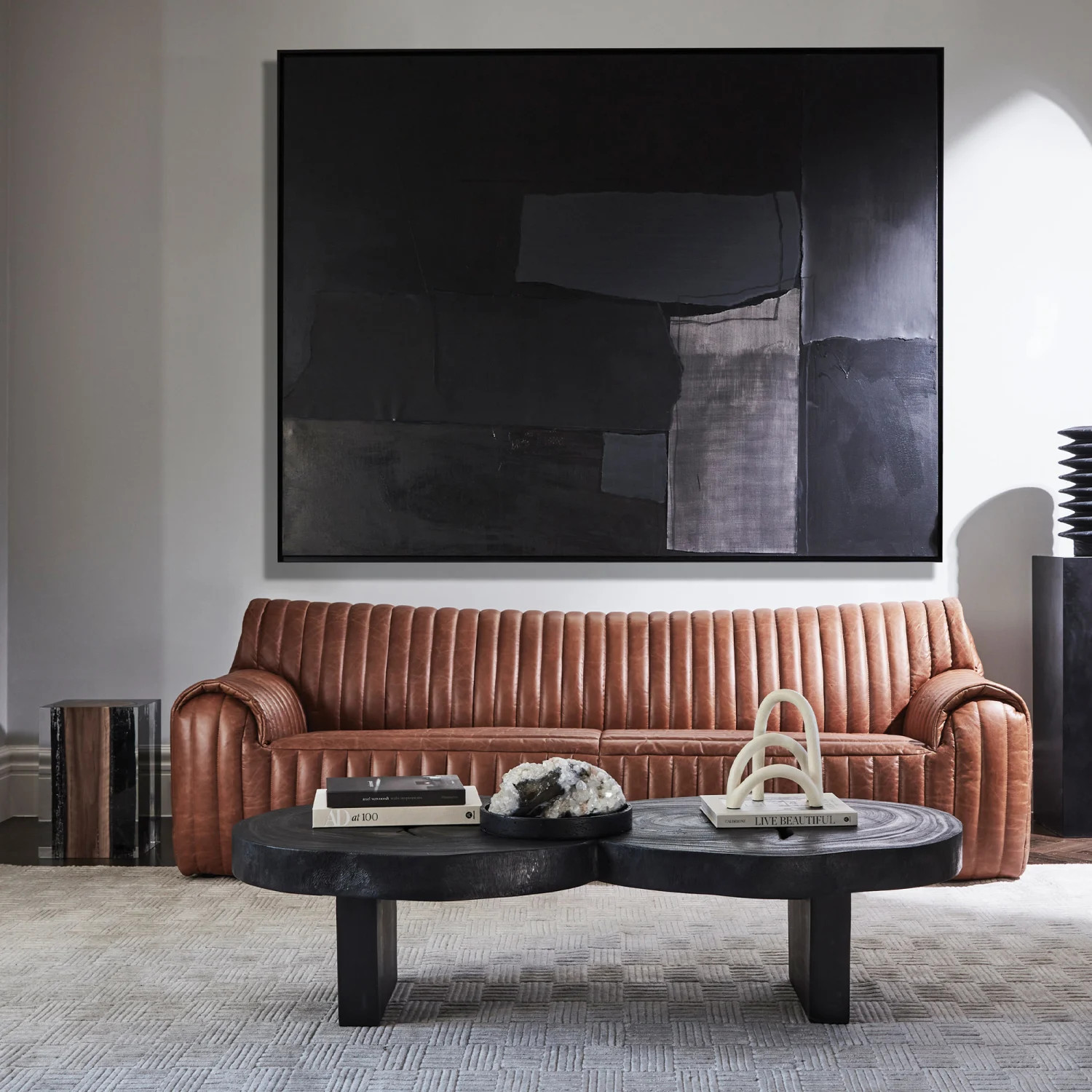 Aspen Leather Sofa