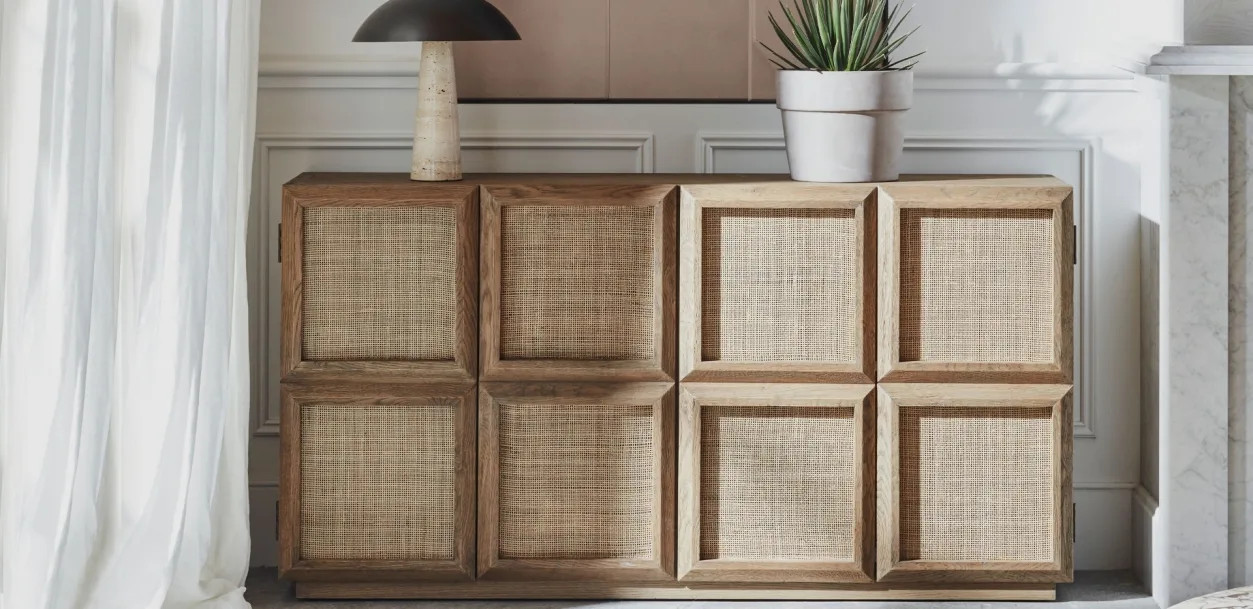 Nevada Rattan Sideboard