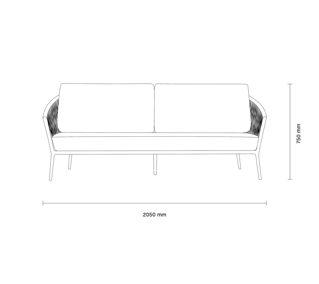 Catalina Outdoor Sofa