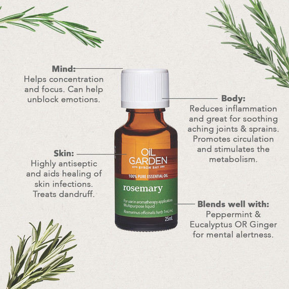 Rosemary Pure Essential Oil 25mL