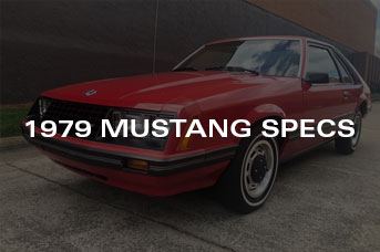 1979 Mustang Specs & Details