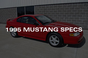 1995 Mustang Specs & Details