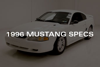 1996 Mustang Specs & Details