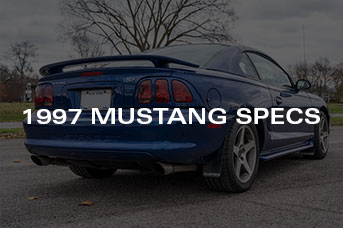 1997 Mustang Specs & Details