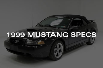 1999 Mustang Specs & Details