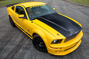 Steeda's 2005 Mustang Old Yellow Build