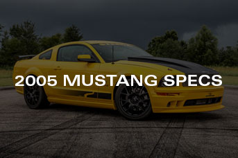 2005 Mustang Specs & Details