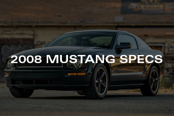 2008 Mustang Specs & Details