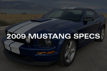 2009 Mustang Specs & Details